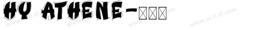 HY Athene字体转换